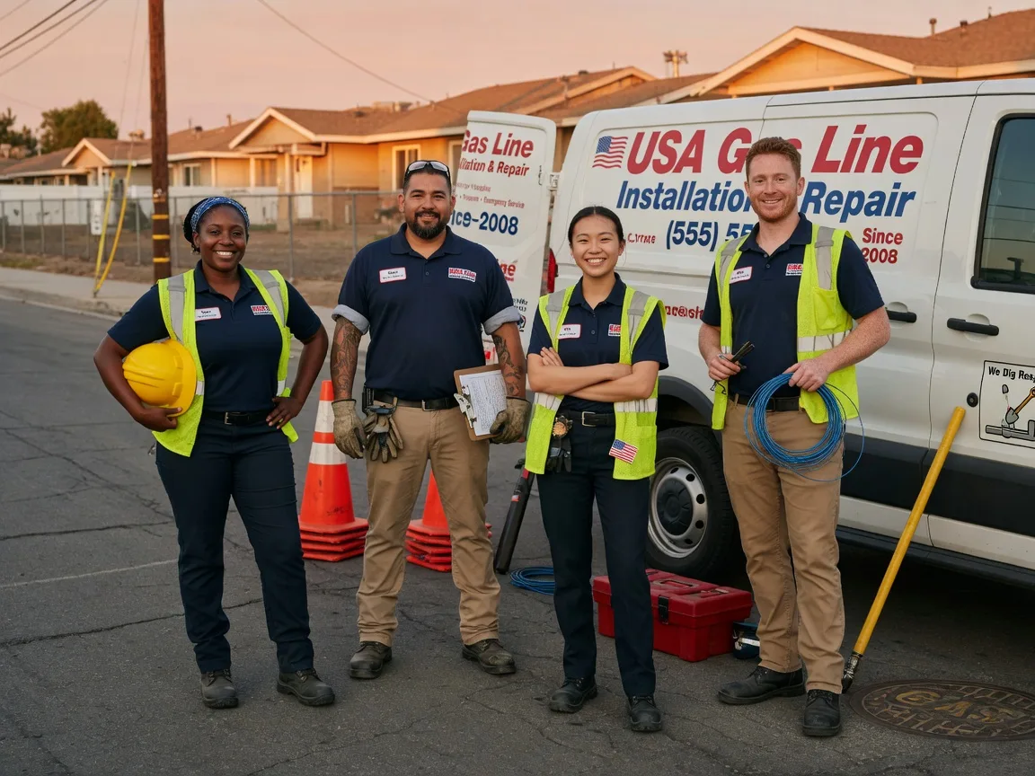 Gas Line Installation company in Arlington, TX